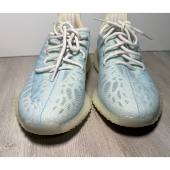 Adidas Yeezy Boost 350 V2 Light Blue Ice Cream Ice Cream FV3254 Mens Size 8 main image 5